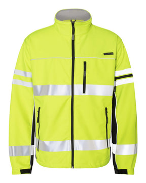 Kishigo Unisex Premium Black Series® Class 3 Soft Shell Jacket. JS137-138 - Lime