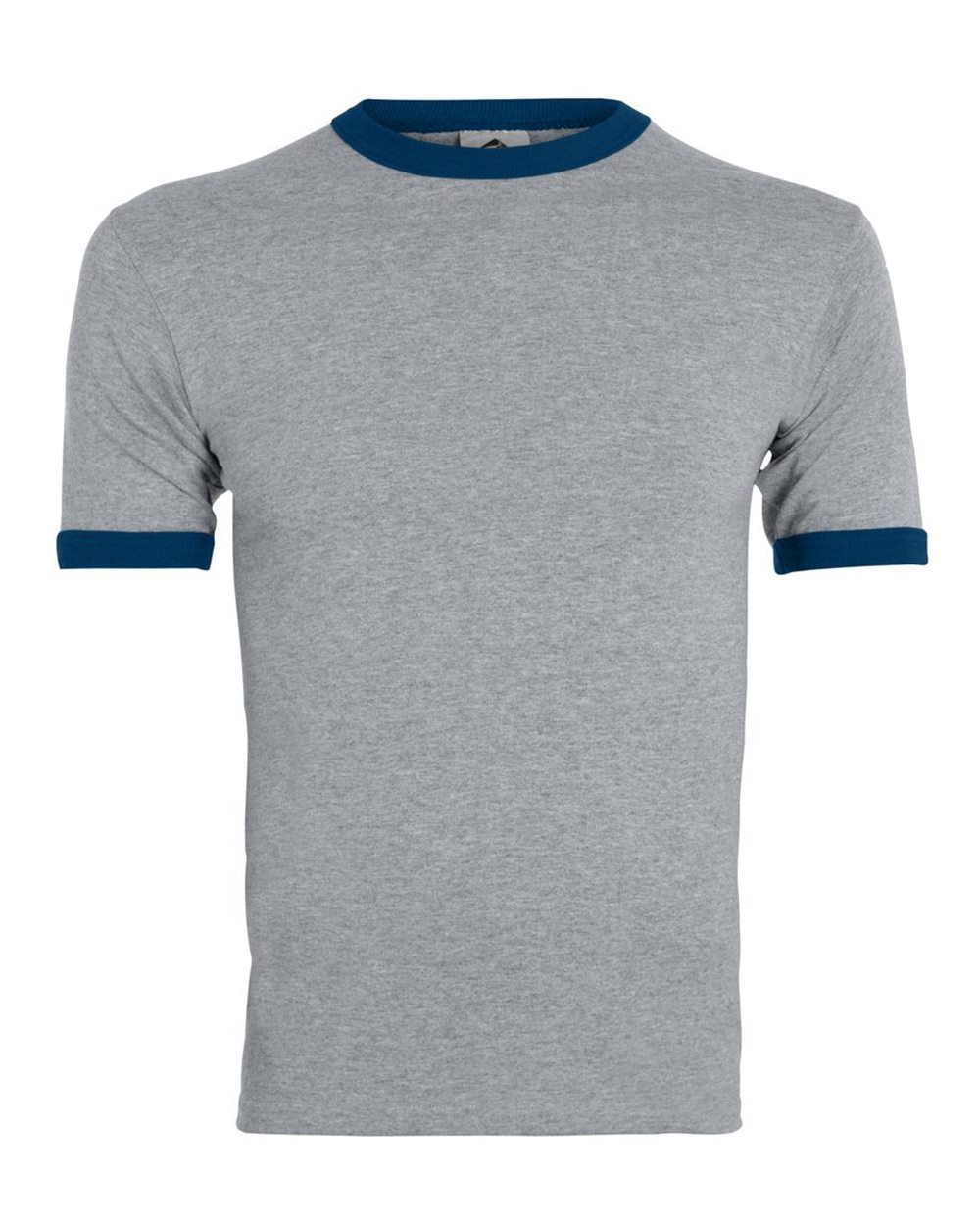 Augusta Sportswear Youth Ringer T-Shirt. 711 - Athletic Heather/ Navy
