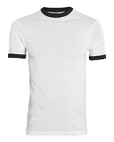 Augusta Sportswear Youth Ringer T-Shirt. 711 - White/ Black