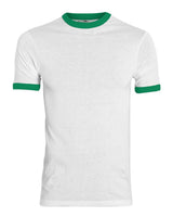 Augusta Sportswear Youth Ringer T-Shirt. 711 - White/ Kelly