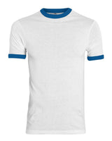 Augusta Sportswear Youth Ringer T-Shirt. 711 - White/ Royal