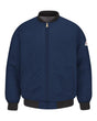 Bulwark Men's Flame Resistant Team Jacket. JET2 - Navy