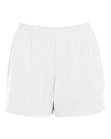 Augusta Sportswear Women's Trim Fit Jersey Shorts. 987 - White