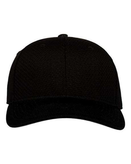 Augusta Sportswear Athletic Mesh Cap. 6235 - Black