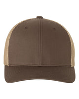 Flexfit Trucker Cap. 6511 - Brown/ Khaki