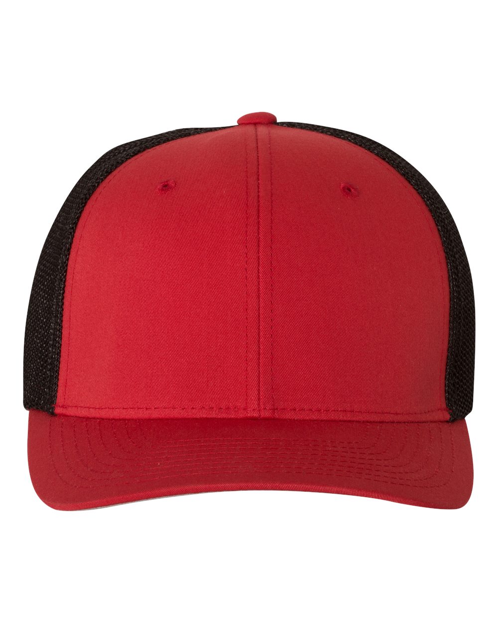 Flexfit Trucker Cap. 6511 - Red/ Black