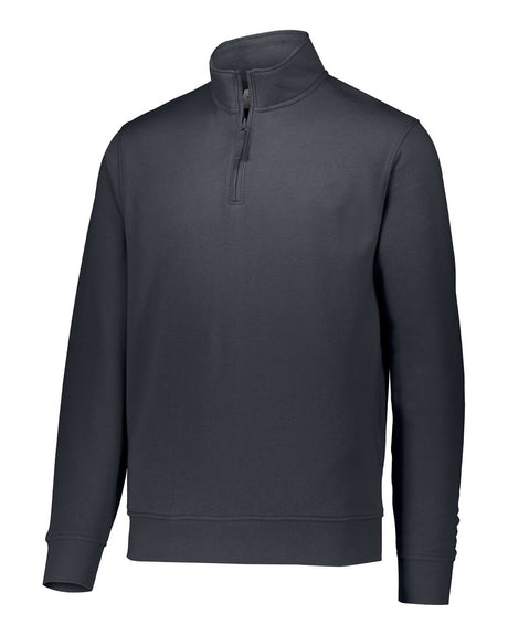 Augusta Sportswear Men's 60/40 Quarter-Zip Pullover. 5422 - Carbon Heather