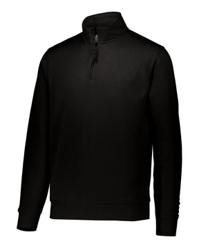 Augusta Sportswear Men's 60/40 Quarter-Zip Pullover. 5422 - Black