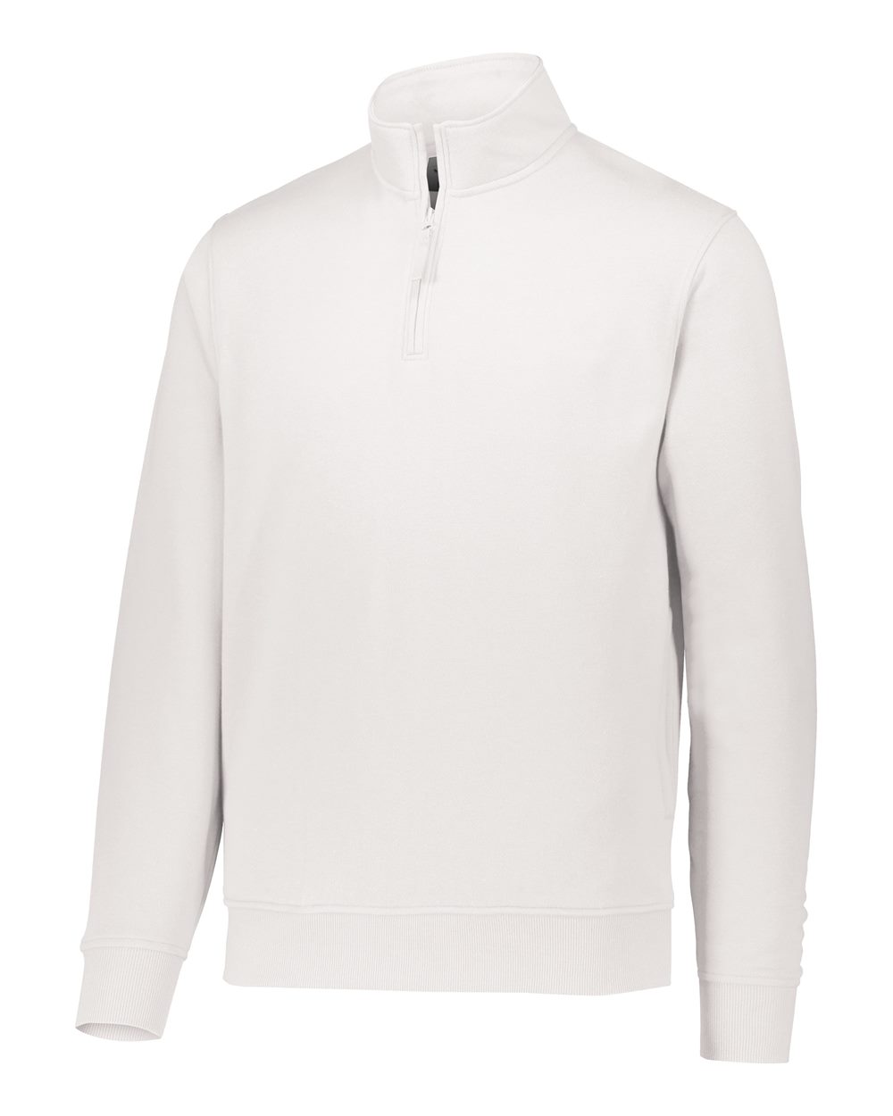 Augusta Sportswear Men's 60/40 Quarter-Zip Pullover. 5422 - White