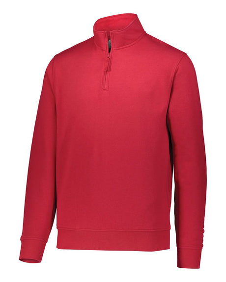 Augusta Sportswear Men's 60/40 Quarter-Zip Pullover. 5422 - Red