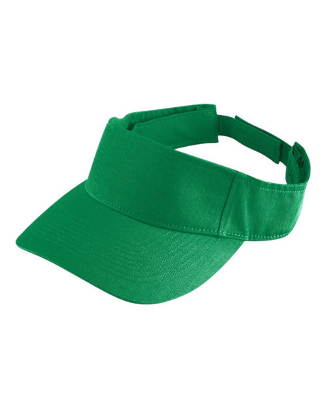 Augusta Sportswear Sport Twill Visor. 6225 - Kelly