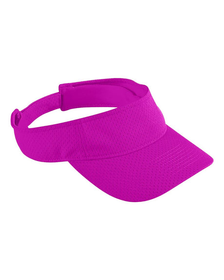 Augusta Sportswear Athletic Mesh Visor. 6227 - Power Pink