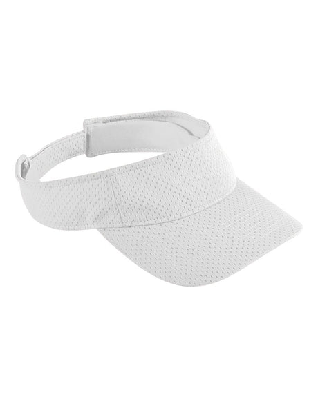 Augusta Sportswear Athletic Mesh Visor. 6227 - White