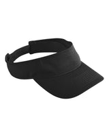 Augusta Sportswear Youth Athletic Mesh Visor. 6228 - Black