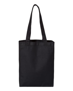 Q-Tees 12L Gussetted Shopping Bag. Q1000 - Black