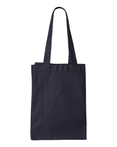 Q-Tees 12L Gussetted Shopping Bag. Q1000 - Navy