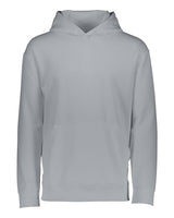 Augusta Sportswear Youth Wicking Fleece Hooded Sweatshirt. 5506 - Athletic Grey