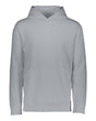 Augusta Sportswear Youth Wicking Fleece Hooded Sweatshirt. 5506 - Athletic Grey