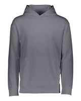 Augusta Sportswear Youth Wicking Fleece Hooded Sweatshirt. 5506 - Graphite