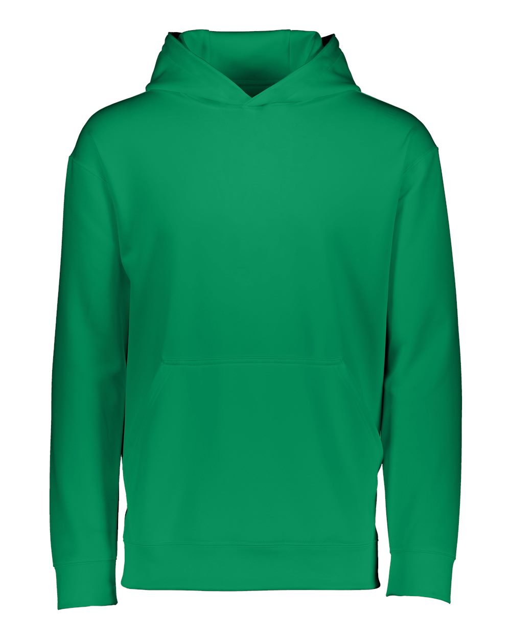Augusta Sportswear Youth Wicking Fleece Hooded Sweatshirt. 5506 - Kelly