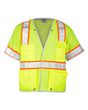 Kishigo Unisex Premium Brilliant Series® Breakaway Class 3 Vest. 1552B - Lime