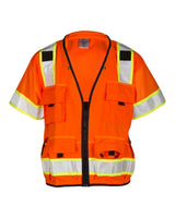 Kishigo Unisex Professional Surveyors Vest. S5010-5011 - Orange