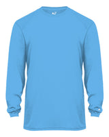 Badger Men's Ultimate SoftLock™ Long Sleeve T-Shirt. 4004 - Columbia Blue