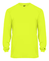 Badger Men's Ultimate SoftLock™ Long Sleeve T-Shirt. 4004 - Safety Yellow