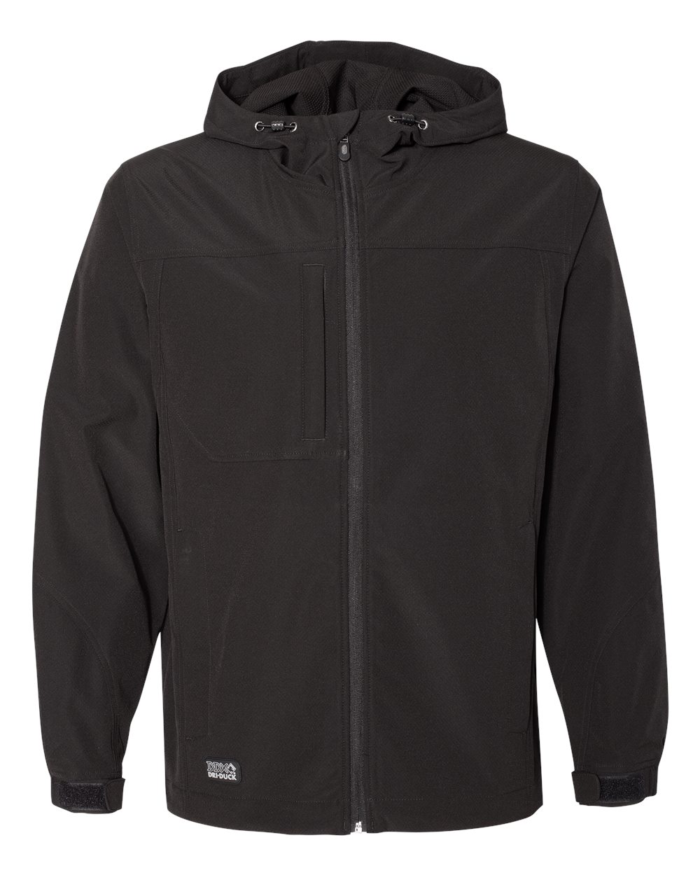 DRI DUCK Men's Apex Soft Shell Hooded Jacket. 5310 - Black