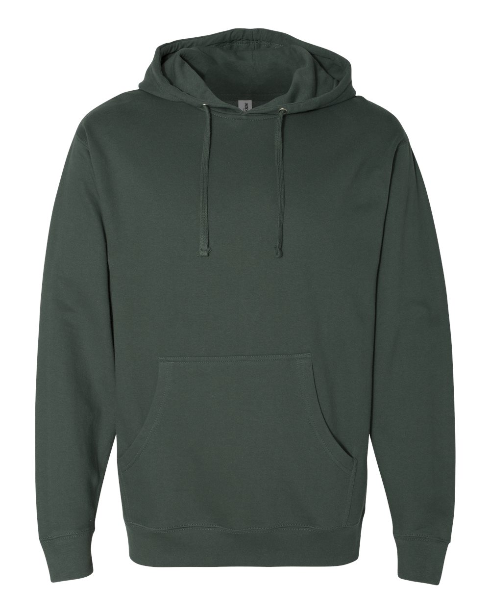 Independent Trading Co. Unisex Midweight Hooded Sweatshirt. SS4500 - Alpine Green