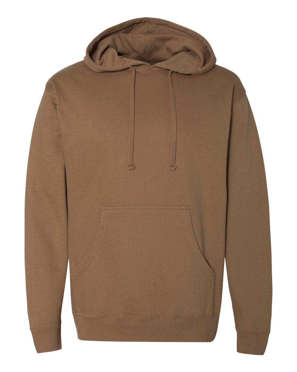 Independent Trading Co. Unisex Midweight Hooded Sweatshirt. SS4500 - Saddle