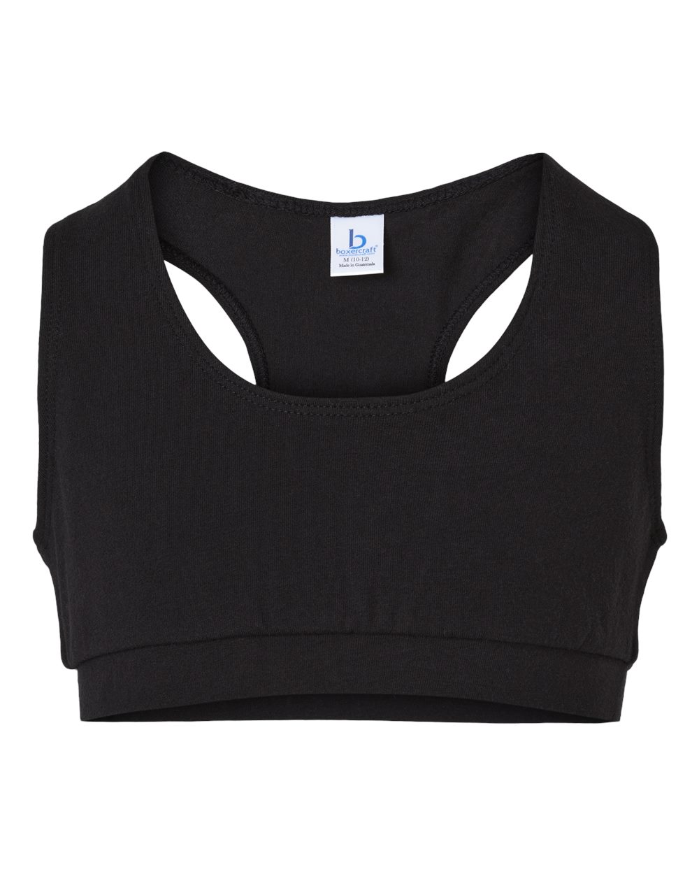 Boxercraft Girls Sports Bra. YSB101 - Black