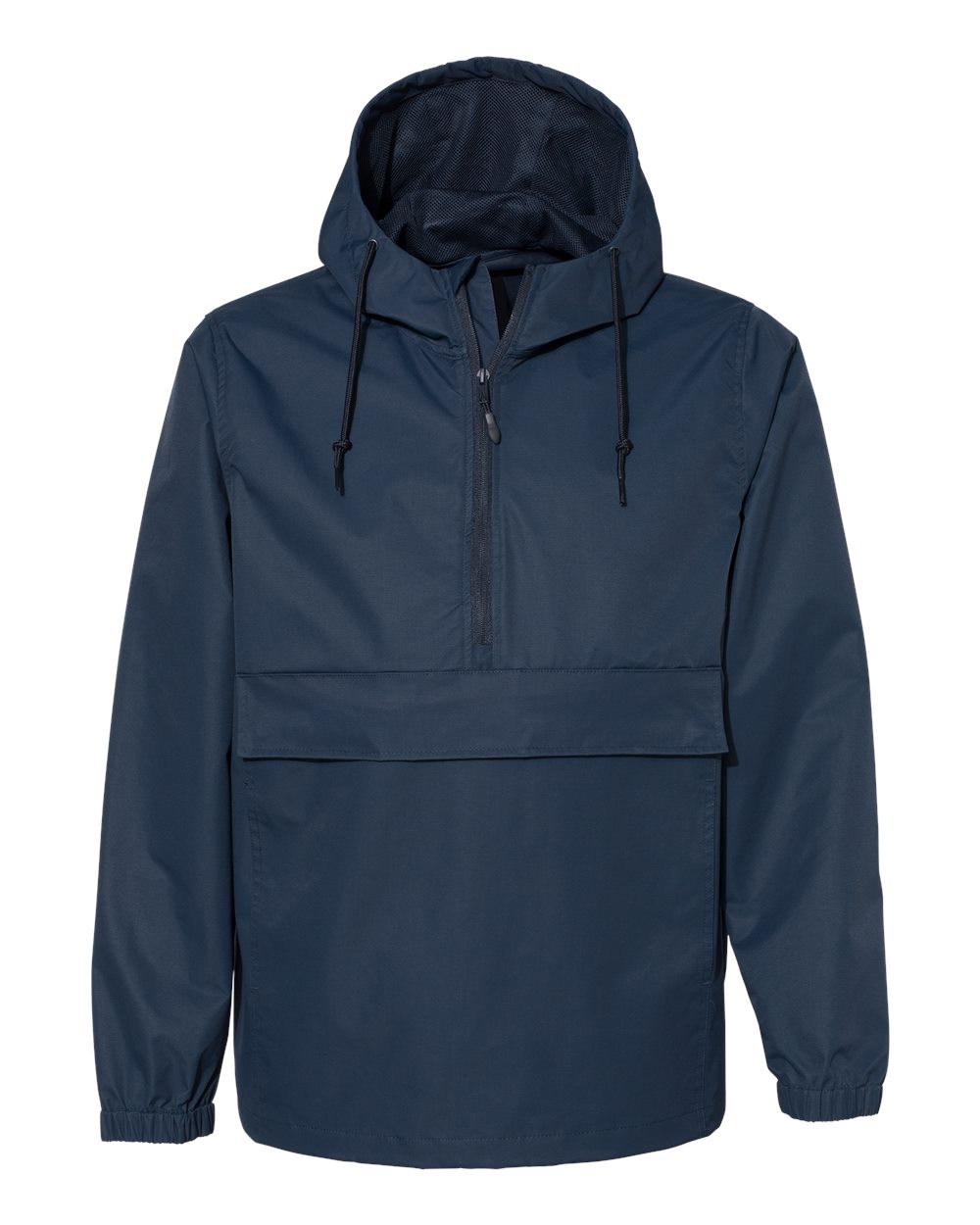 Independent Trading Co. Men's Nylon Anorak. EXP94NAW - Classic Navy