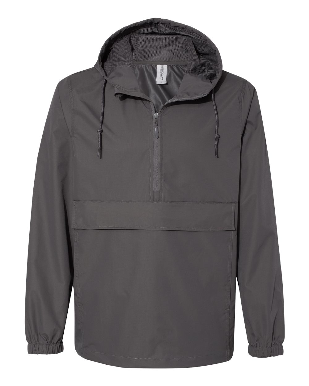 Independent Trading Co. Men's Nylon Anorak. EXP94NAW - Graphite
