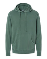 Independent Trading Co. Unisex Midweight Pigment-Dyed Hooded Sweatshirt. PRM4500 - Pigment Alpine Green