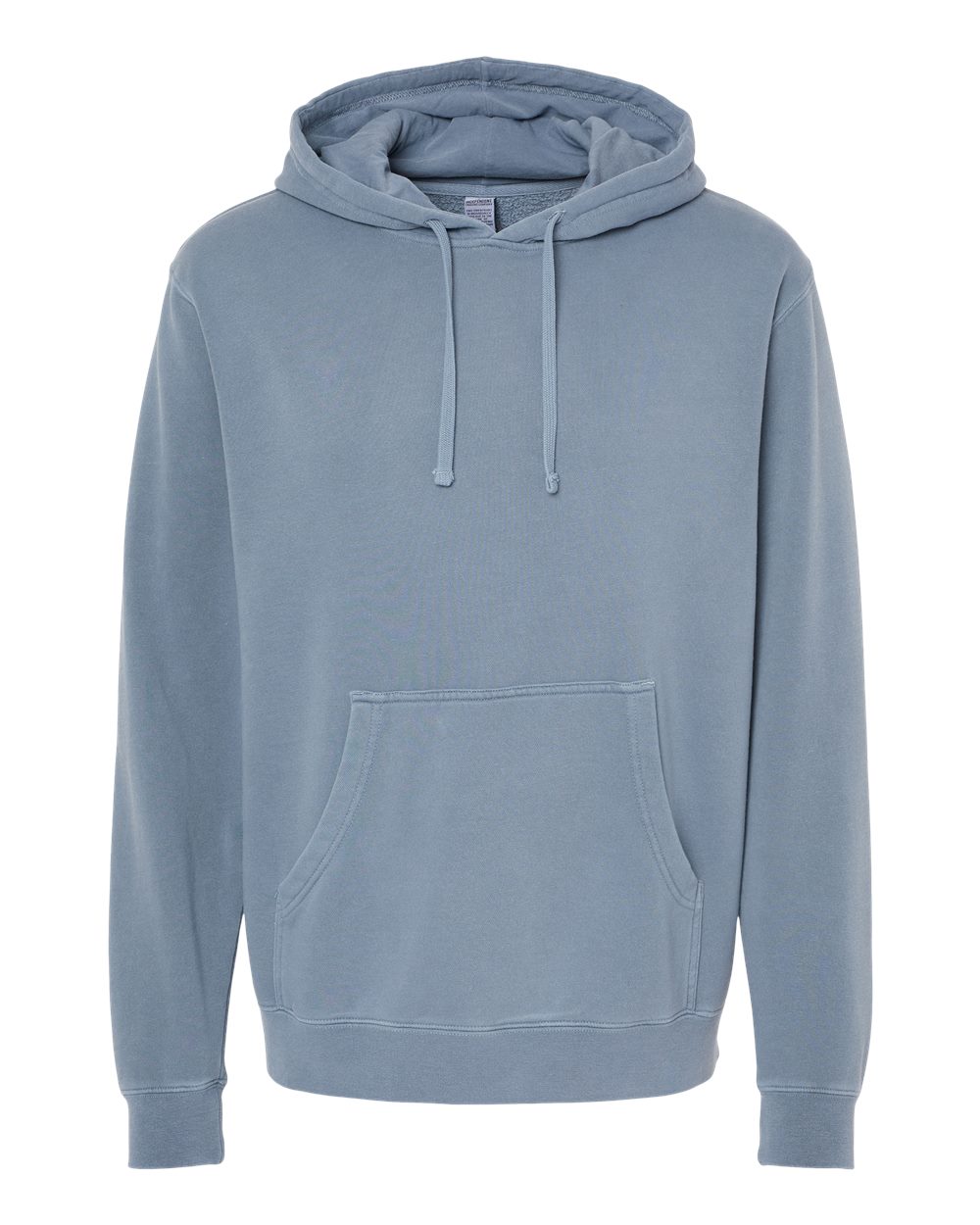 Independent Trading Co. Unisex Midweight Pigment-Dyed Hooded Sweatshirt. PRM4500 - Pigment Slate Blue