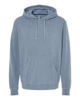 Independent Trading Co. Unisex Midweight Pigment-Dyed Hooded Sweatshirt. PRM4500 - Pigment Slate Blue