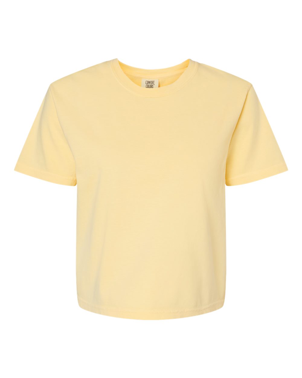 Comfort Colors Women's Garment-Dyed Heavyweight Boxy T-Shirt. 3023CL - Butter