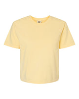 Comfort Colors Women's Garment-Dyed Heavyweight Boxy T-Shirt. 3023CL - Butter