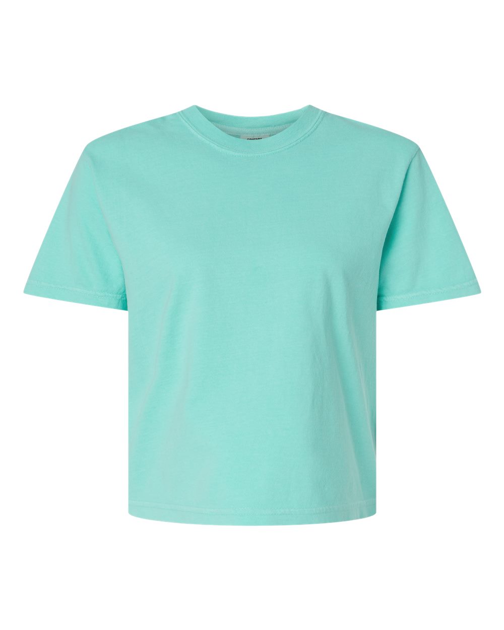 Comfort Colors Women's Garment-Dyed Heavyweight Boxy T-Shirt. 3023CL - Chalky Mint