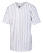 Augusta Sportswear Unisex Pinstripe Full Button Baseball Jersey. 1685