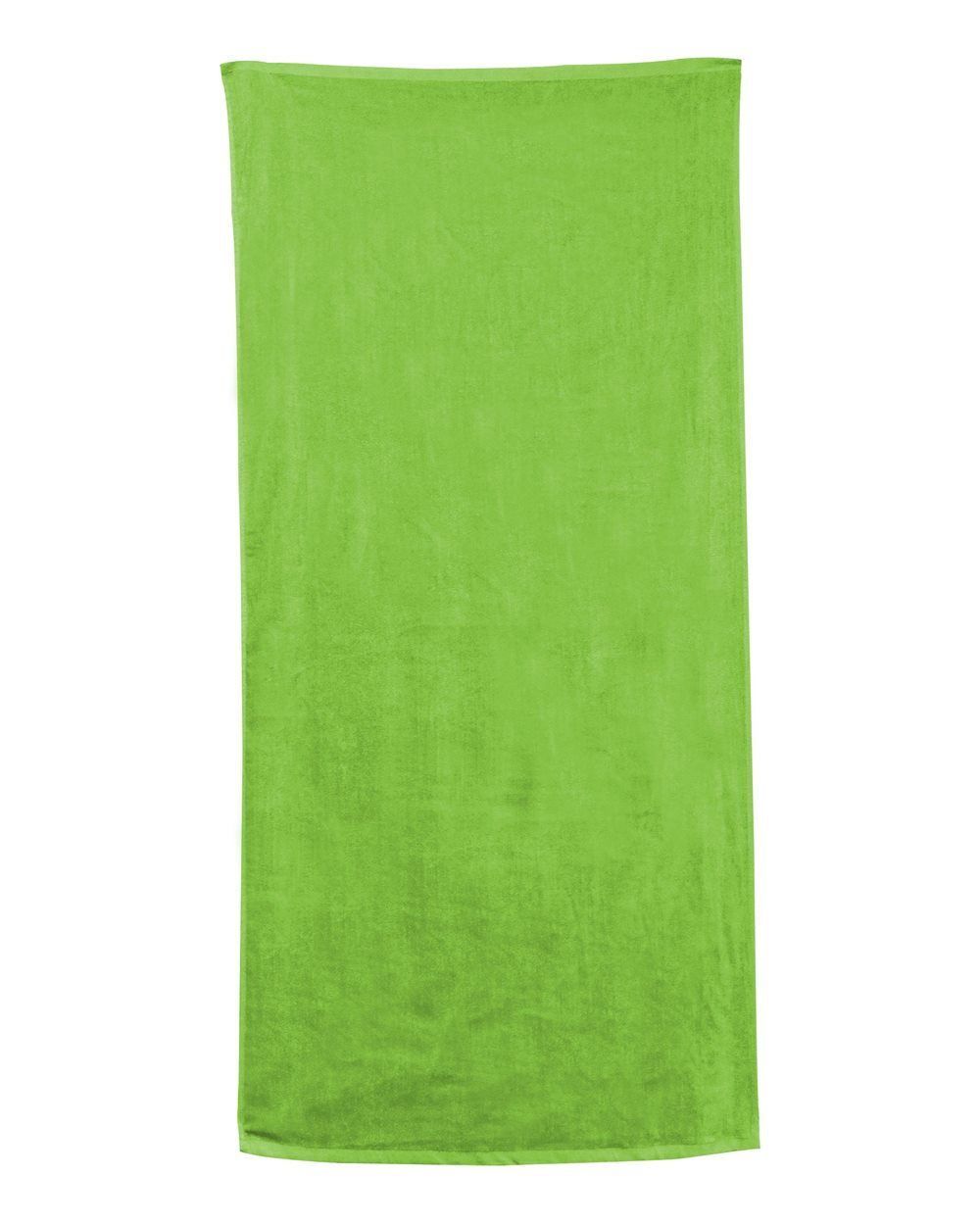 Carmel Towel Company Velour Beach Towel. C3060 - Kiwi