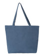Liberty Bags Seaside Pigment-Dyed Large Tote. 8507 - Blue Jean