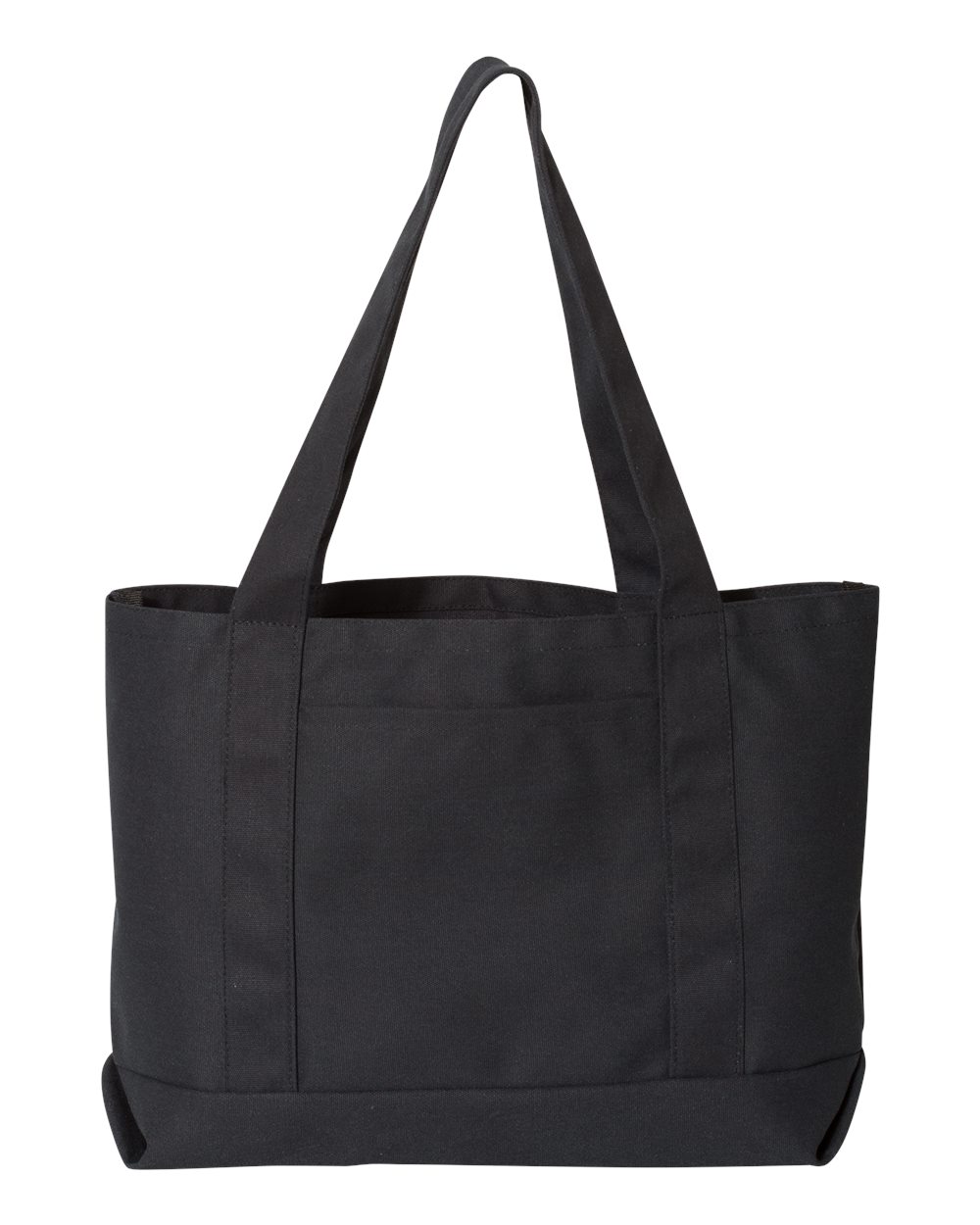 Liberty Bags Seaside Cotton Pigment Dyed Resort Tote. 8870 - Washed Black