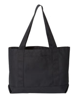 Liberty Bags Seaside Cotton Pigment Dyed Resort Tote. 8870 - Washed Black