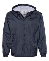 Augusta Sportswear Unisex Hooded Coach's Jacket. 3102 - Navy