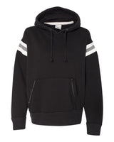 J. America Men's Vintage Athletic Hooded Sweatshirt. 8847 - Black