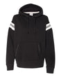 J. America Men's Vintage Athletic Hooded Sweatshirt. 8847 - Black