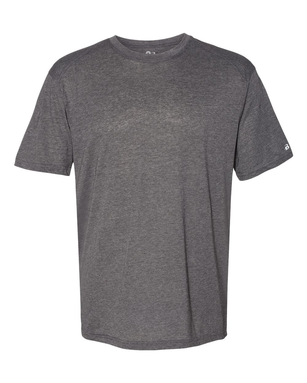 Badger Men's Triblend Performance T-Shirt. 4940 - Black Heather