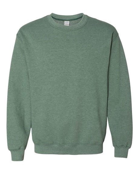Gildan Unisex Heavy Blend™ Crewneck Sweatshirt. 18000 - Heather Dark Green
